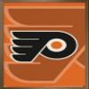 Trends International NHL Philadelphia Flyers - Logo 14 Wall Poster, 22.375" x 34", Bronze Framed Version view 1