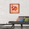 Trends International NFL Tampa Bay Buccaneers - Retro Logo 14 Wall Poster, 14.725" x 22.375", Bronze Framed Version view 2