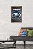 Trends International NFL Dallas Cowboys - Helmet 16 Wall Poster, 14.725" x 22.375", Bronze Framed Version view 2