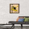 Trends International NFL Pittsburgh Steelers - Retro Logo 14 Wall Poster, 14.725" x 22.375", Bronze Framed Version view 2
