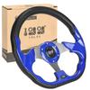 10L0L Golf Cart Steering Wheel for Yamaha, EZGO TXT/RXV/Valor, Club Car DS/Precedent/Onward/Tempo Golf Carts (Blue) view 1