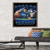 Trends International NFL Dallas Cowboys - End Zone 17 Wall Poster, 22.375" x 34", Bronze Framed Version view 2