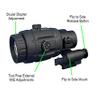 AIMPRO Magnifier for Red Dot Scopes with Flip to Side Mount view 3