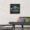 Trends International NFL Philadelphia Eagles - End Zone 17 Wall Poster, 14.725" x 22.375", Bronze Framed Version view 2