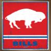 NFL Buffalo Bills - Retro Logo 15 Wall Poster, 22.4L" x 14.7W", Bronze Framed Version view 1
