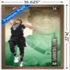 Trends International NBA Milwaukee Bucks - Giannis Antetokounmpo 17 Wall Poster, 14.725" x 22.375", Bronze Framed Version view 3
