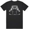 1952 Chevy 3100 Front View Silhouette Pick Up Truck T Shirt S Black view 1