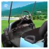 10L0L Golf Cart Steering Wheel for Yamaha, EZGO TXT/RXV/Valor, Club Car DS/Precedent/Onward/Tempo Golf Carts (Gray) view 4