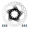 VGEBY Floating Brake Disc, 140mm Floating Disc Brake Rotor Six Screws Mountain Brake Pad Floating Cooling Rotors 5 Stud Cycling Accessory(Black) And Spare Parts view 1
