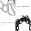 VGEBY Floating Brake Disc, 140mm Floating Disc Brake Rotor Six Screws Mountain Brake Pad Floating Cooling Rotors 5 Stud Cycling Accessory(Black) And Spare Parts view 4