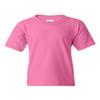 Gildan unisex child Heavy Cotton Youth Pack fashion t shirts, Azalea/White, Small US view 1