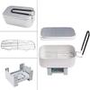 Lixada Mini Folding Stove Lunch Box Steaming Rack Combo Set view 2