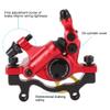 VGEBY Disc Brake, 1Pair Mountain Line Pulling Hydraulic Disc Brake Calipers Front Rear Brake Clamp Mechanical Caliper Sporting Cycling Accessory(Red) and Spare Parts view 4