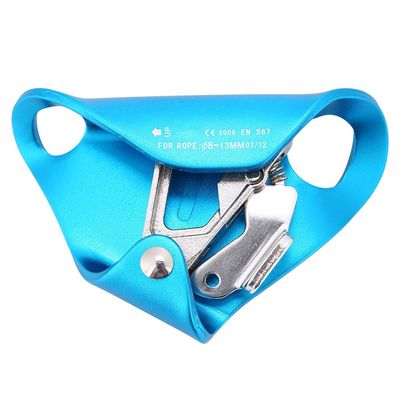 Rock Climbing Ascender Foot Ascender Rock Climbing Mountaineering Equipment for Mountaineering for Engineering Protection[blue]
