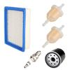 10L0L Golf Cart Tune Up Kit for Club Car DS 1992-up Gas Carts with FE290 FE350 Engines, Air Oil Fuel Filter 1015426, 1016467 41016467, 1013684 1014522 102003201, Spark Plug view 4