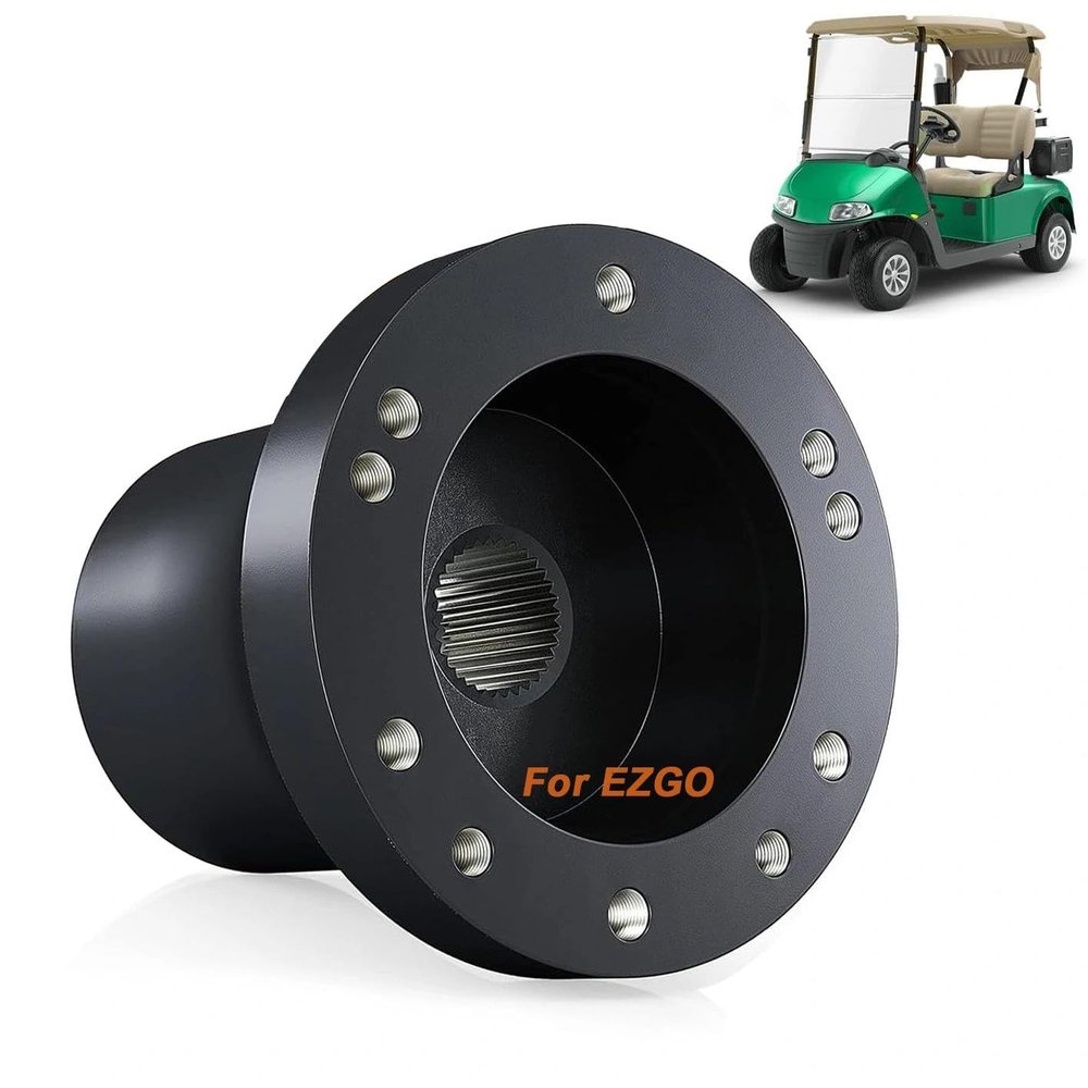 10L0L Golf Cart Steering Wheel Adapter for EZGO TXT/RXV/Valor and MarathonDurable Anti-Corrosion Golf Cart Accessories