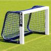 FORZA Replacement Mini Target Goal Net [Black/Blue] | Coloured Replacement Net for Soccer Goal | Soccer Net Replacement | Spare Soccer Net for Soccer Goals for Kids (Black) view 2