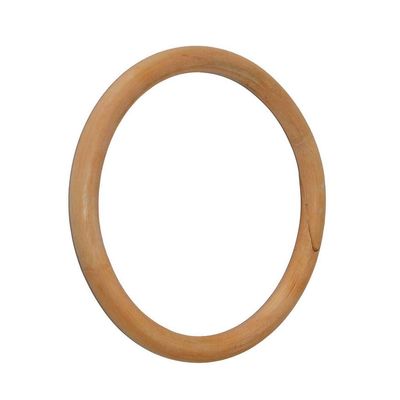 YOUFINE Wing Chun Ring Kung Fu Martial Arts Hand Strength Training Equipment Natural Wood Rattan Stainless Steel Ring for Exercise (Rattan 1)