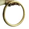 YOUFINE Wing Chun Ring Kung Fu Martial Arts Hand Strength Training Equipment Natural Wood Rattan Stainless Steel Ring for Exercise (Rattan 1) view 3