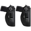2 Pack Universal IWB Gun Holster for Concealed Carry, Inside The Waistband Pistols Holsters, Fits All Firearms S&W M&P Shield 9/40 Taurus PT111 G2 P320 Glock 17 19 26 27 42 43 view 1