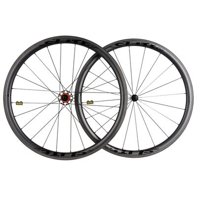 700c Road Bike Carbon Wheels Bicycle Wheelset 38mm Depth 28 Width Tubular Clincher Tubeless Cycling High TG Brake Surface Taiwan Big Frange Straight Pull 20-24 Hole Hub and Pillar 1423 Spokes
