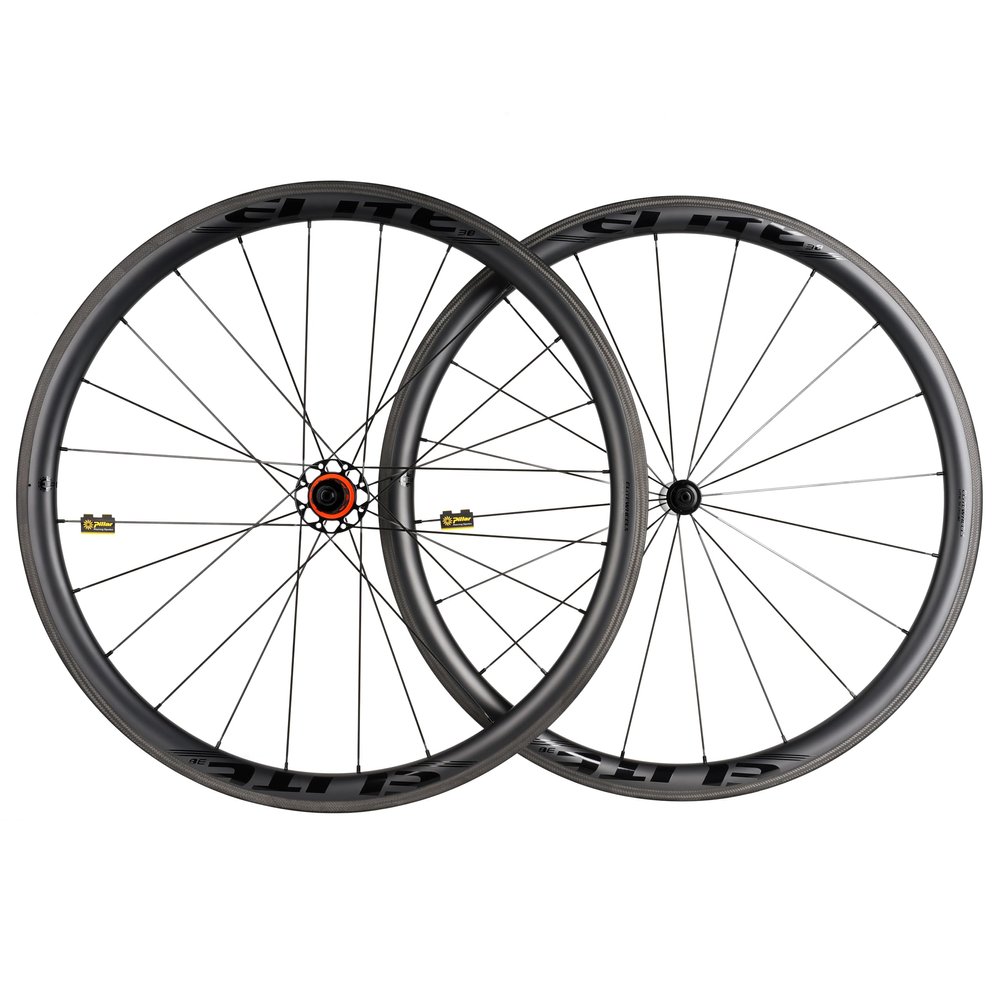 700c Road Bike Carbon Wheels Bicycle Wheelset 38mm Depth 28 Width Tubular Clincher Tubeless Cycling High TG Brake Surface Taiwan Big Frange Straight Pull 20-24 Hole Hub and Pillar 1423 Spokes