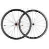 700c Road Bike Carbon Wheels Bicycle Wheelset 38mm Depth 28 Width Tubular Clincher Tubeless Cycling High TG Brake Surface Taiwan Big Frange Straight Pull 20-24 Hole Hub and Pillar 1423 Spokes view 1
