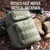 Rothco Fast Mover Tactical Backpack - Outdoor Hiking Pack for EDC Essential Gear (Red) view 2