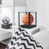 J JACKCUBE DESIGN Acrylic Basketball Display Case, Clear Display Box Showcase Holder with Metal Mesh Base for Autograph Football, Socerball, Volleyball Memorabilia Collectibles - MK633A view 3
