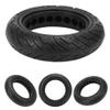 bearings for g30 scooter,Scooter Tyre Solid Tire,10x2.50C Anti?Explosion Rubber Tire Scooter Tire Wheel Front/Rear Tire Replacement for G30 Scooter view 4