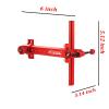 Archery Recurve Bow Sight, SOOHUPET Accessories T Shape Archery Shooting Target Sight Adjustable Bowsight with Optical Fiber Pin Sight for Target Practice (red) view 3