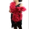 Fukang Feather Turkey Chandelle Feather Boa 72" 80 gram (Burgundy, 80g) view 1