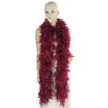 Fukang Feather Turkey Chandelle Feather Boa 72" 80 gram (Burgundy, 80g) view 2