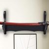JIZHU Sword Holder Wall Mount Samurai Sword Display Hanger Simple Style Support Holder Sword Weapon Rack,1tier view 4