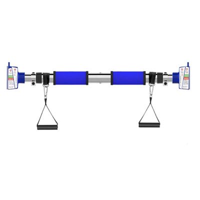 Pull-Up Bars AGYH Portable Chin, Steel Horizontal Bar, Hanging Ring Resistance Band to Hang Fitness Bar, Safety Non-Slip Belt Hand Guard, 72-176CM Adjustable (Size : 130-176cm)