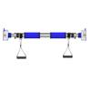 Pull-Up Bars AGYH Portable Chin, Steel Horizontal Bar, Hanging Ring Resistance Band to Hang Fitness Bar, Safety Non-Slip Belt Hand Guard, 72-176CM Adjustable (Size : 130-176cm) view 1