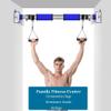 Pull-Up Bars AGYH Portable Chin, Steel Horizontal Bar, Hanging Ring Resistance Band to Hang Fitness Bar, Safety Non-Slip Belt Hand Guard, 72-176CM Adjustable (Size : 130-176cm) view 2