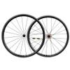 700c Road Bike Carbon Wheels Bicycle Wheelset 30mm Depth 28 Width Tubular Tubeless Cycling High TG Brake Surface Taiwan Big Frange Straight Pull 20-24 Hole Hub and Pillar 1423 Spokes view 1