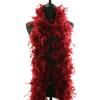 Fukang Feather Turkey Chandelle Feather Boa - 72 inch 60 Gram (Burgundy) view 2