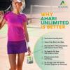 Ahari Unlimited Premium Tennis Trainer Set, Pro Rebounder with Metal Base in a Carrying Cylinder, 3 Replacement Rebound Balls, & Wristband, Portable Tennis Practice Equipment for Solo Training view 3