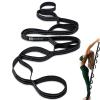 A AZURELIFE Premium Durable Stretch Straps with Loops, Stretching Strap for Physical Therapy, Multi-Loop Yoga Strap Fitness Exercise Strap for Yoga, Pilates, Dance, Flexibility&Exercise
