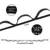 A AZURELIFE Premium Durable Stretch Straps with Loops, Stretching Strap for Physical Therapy, Multi-Loop Yoga Strap Fitness Exercise Strap for Yoga, Pilates, Dance, Flexibility&Exercise view 4