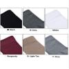 SATINIOR 6 Pairs Winter Fingerless Gloves for Women Half Finger Typing Gloves with Long Wrist Cuff Knit Fingerless Mittens for Women (Black,Light Grey,Light Tan,Wine Red,White,Dark Grey) view 3