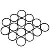 Simlug Heat Resistance Flywheel Gasket, Bike Bottom Bracket Washer Corrosion Resistance Bicycle Flywheel Gasket Bicycle Washer, for Cyclist Excellent Accessory(Black) view 4