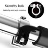 Pull-Up Bars AGYH Portable Chin Up Bar, Steel Household Horizontal Bar Arm Strength Bar, Household Sports Fitness Equipment, Easy to Install, 70-140CM Adjustable (Size : 105-140cm) view 4