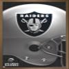 Trends International NFL Las Vegas Raiders  Logo 20 Wall Poster, 22.375" x 34", Bronze Framed Version view 1