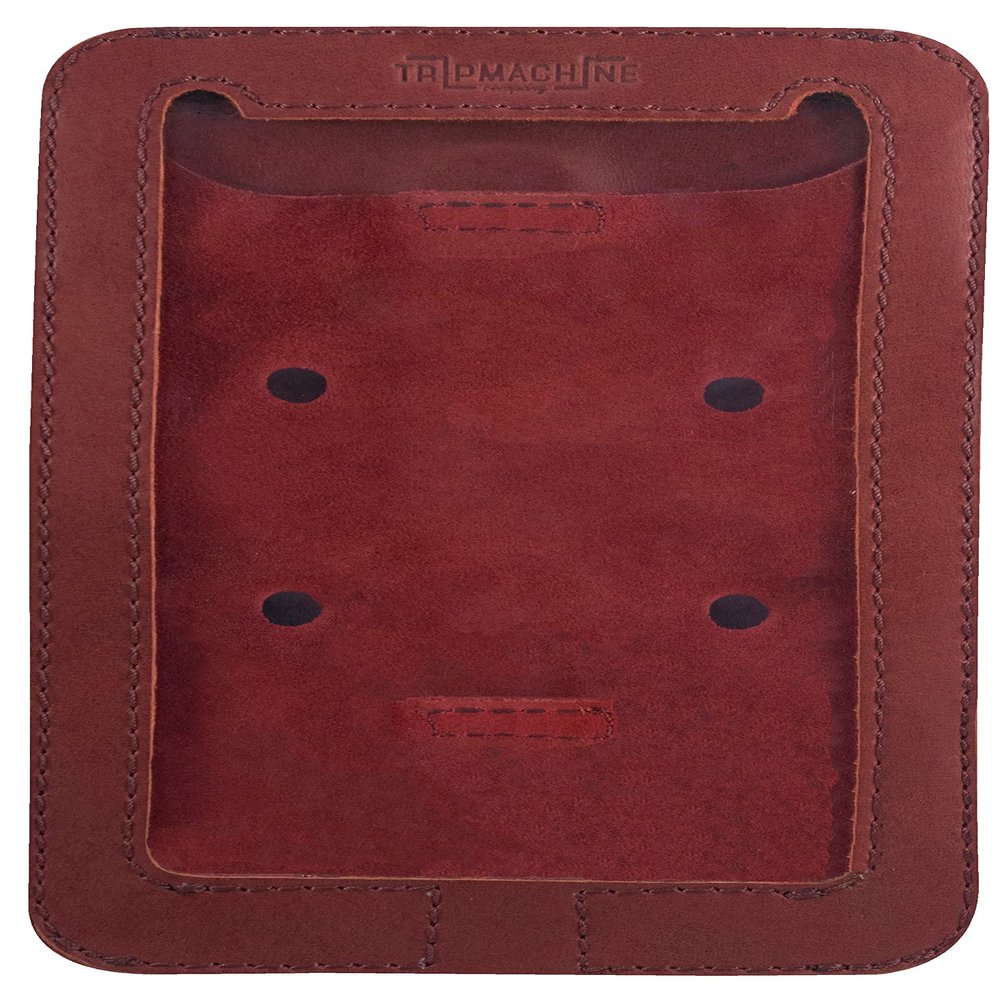 Trip Machine Magnetic Motorcycle Phone Pouch Touchscreen Compatible Fuel Tank Phone Holder with Strong Magnets & Ventilated Back (21 x 12 cm) (Cherry Red)