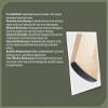 REINDEER Cricket Bat Protection Grade 1 Scuff Sheet (Pack of 2) with Free Toe Guard view 4