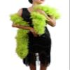 Fukang Feather Turkey Chandelle Feather Boa 72'' 100 Gram (Lime Green) view 1