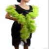 Fukang Feather Turkey Chandelle Feather Boa 72'' 100 Gram (Lime Green) view 2